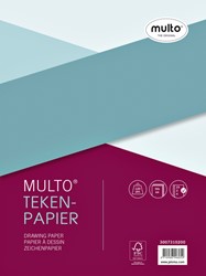 Ringbandpapier Multo A4 23-rings 50 vel 120 grams tekenpapier