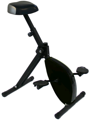 Deskbike basic zwart voor dynamisch werken.