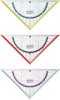 Geodriehoek Herlitz my.pen 16cm assorti