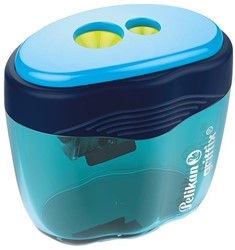 Puntenslijper Pelikan Griffix GDAB dubbel model blauw