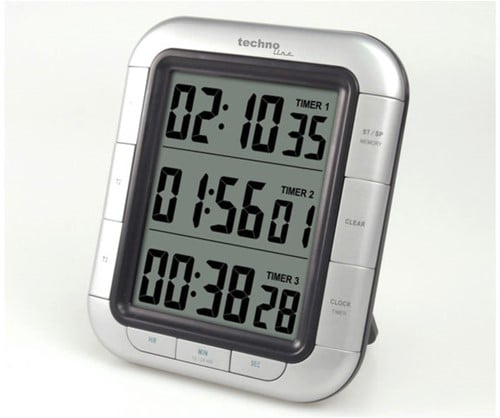 Kookwekker Technoline KT 300 zilver