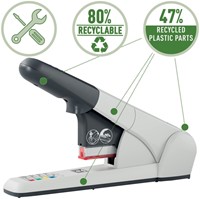 Blokhechter Leitz 5551 80 vel zilvergrijs-19