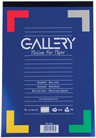 Schrijfblok Gallery A4 lijn 100 vel