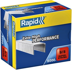 Nieten Rapid 9/8 verzinkt super strong 5000 stuks