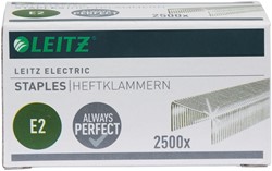 Nieten Leitz E2 verzinkt 6mm/20 pagina's 2500 stuks