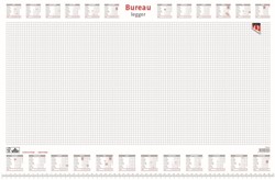 Bureau onderlegblok 2026 Quantore 56,5X36cm wit 3-jaars