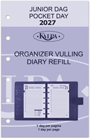 Agenda calendarium 2027 Kalpa Junior 1 dag per pagina