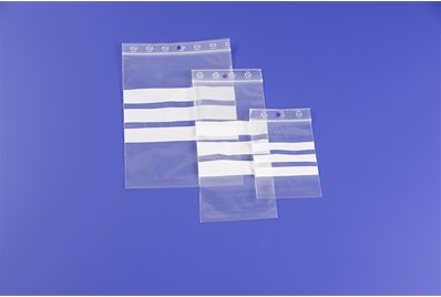 Gripzakje 160x230mm met zelfsluitstrip en schrijfvlak 1.000 stuks 25424