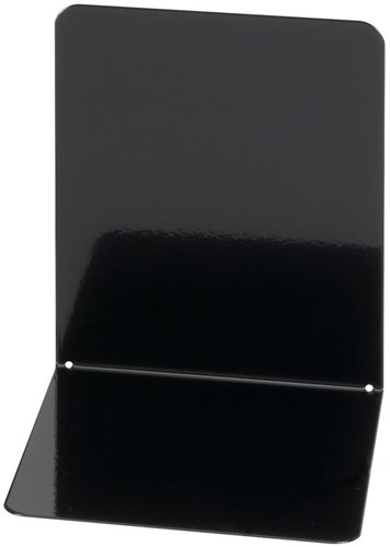Boekensteun Maul metaal 14x12x14cm zwart 2 stuks