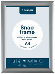 Kliklijst Europel A4 25mm aluminium