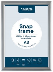 Kliklijst Europel A3 25mm aluminium