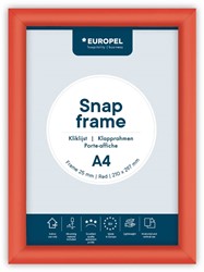 Kliklijst Europel A4 25mm rood