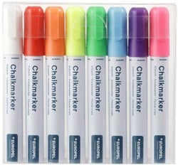Krijtstift Europel 3mm 8-delig assorti