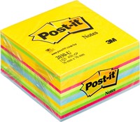 Kubusblok zelfklevend 3M Post-it 2030 76x76mm ultra assorti 450 vel-2