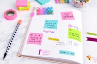 Kubusblok zelfklevend 3M Post-it 2028B 76x76mm aqua blauw 450 vel-2