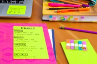 Memoblok zelfklevend 3M Post-it 4690 Super Sticky 101x152mm Miami 3 blokjes-1