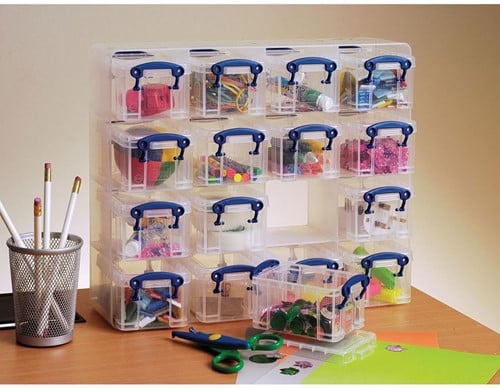 Opbergbox Really Useful 16x 0,3 liter (lxbxh) 375x125x310mm