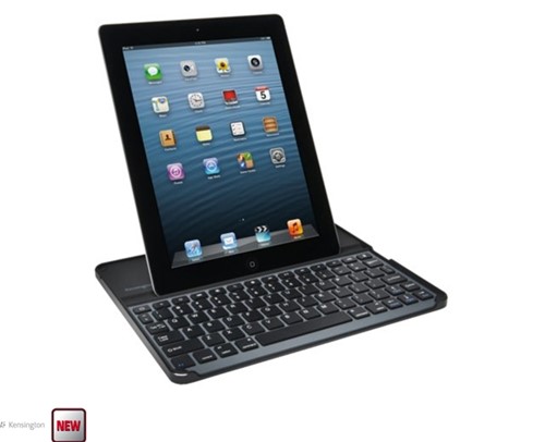 Toetsenbord/Keycover Kensington t.b.v. iPad (4e 3e 2e generatie) draadloos (K39774WW)