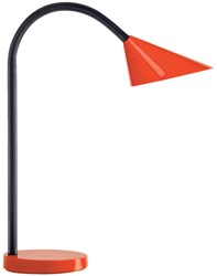 Bureaulamp Unilux Sol LED rood