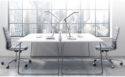 Bureaulamp Unilux Senza 2 LED grijs-2