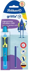 Vulpen Pelikan Griffix P2NBL Neon Fresh Blue linkshandig