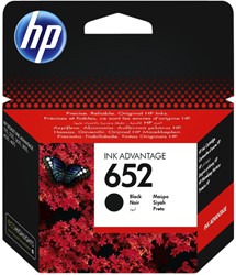 Inktcartridge HP 652 F6V25AE zwart