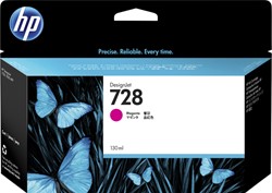 Inktcartridge HP F9J66A 728 magenta