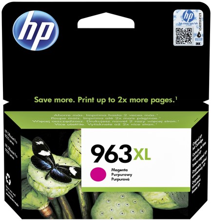 Inktcartridge HP 3JA28AE 963XL magenta