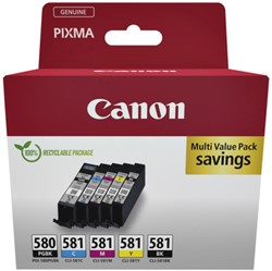 Inktcartridge Canon PGI-580 + CLI-581 multipack