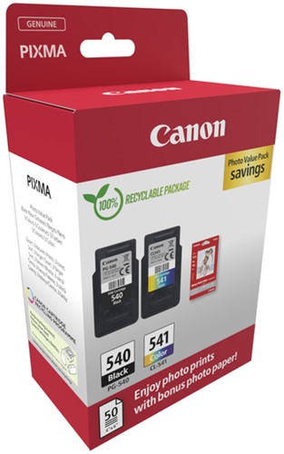 Inktcartridge Canon PG-540 + CL-541 zwart + kleur-2