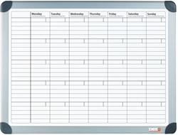 Planbord maandplanner Desq #4122 60x90cm magnetisch en beschrijfbaar