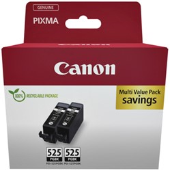 Inktcartridge Canon PGI-525PG zwart 2x