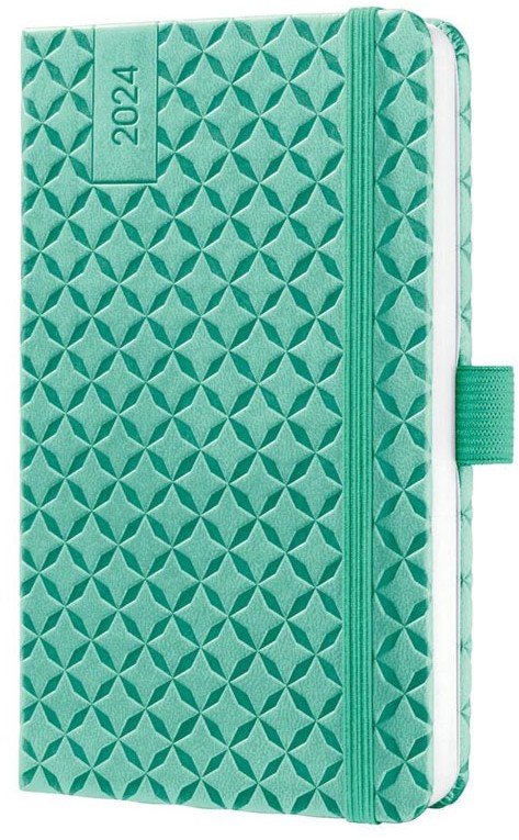 Agenda Sigel Jolie Flair A6 omslag Mint Green