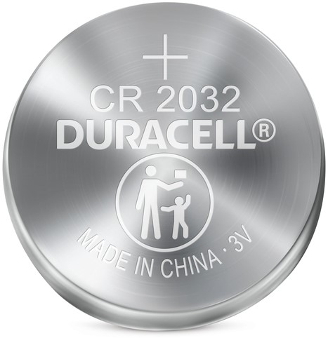 Knoopcel batterij Duracell 2x CR2032 lithium-2