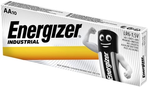 Batterij Industrial 10x AA penlite alkaline