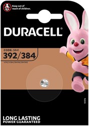 Knoopcel batterij Duracell 1x 392 alkaline