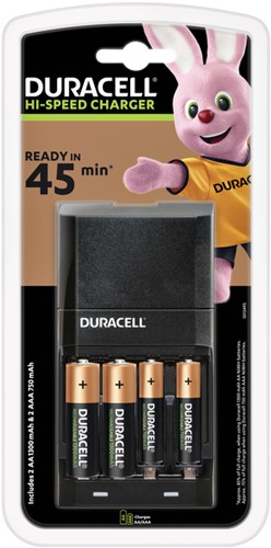 Batterij oplader Duracell CEF27 incl. 2x AA/2x AAA