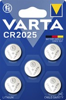 Knoopcel batterij Varta 5x CR2025 lithium
