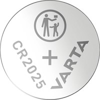 Knoopcel batterij Varta 5x CR2025 lithium-2
