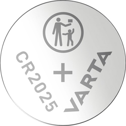 Knoopcel batterij Varta 5x CR2025 lithium-2