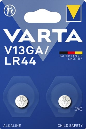 Knoopcel batterij Varta 2x V13GA alkaline