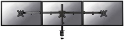 Monitorarm Newstar FPMA-D550D3 3 schermen 10-27 inch zwart