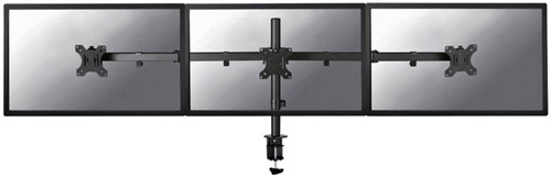 Monitorarm Newstar FPMA-D550D3 3 schermen 10-27 inch zwart