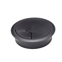 Kabeldoorvoer 80mm zwart