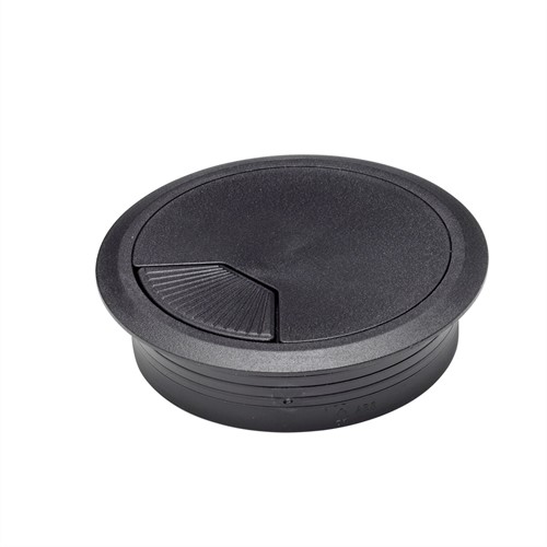 Kabeldoorvoer 80mm zwart