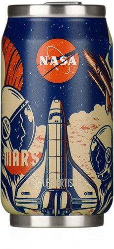 Thermosbeker Les Artistes Paris 280ml Nasa met geïntegreerd rietje