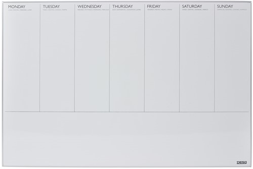 Planbord weekplanner Desq #4321 60x90cm