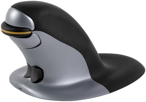 Ergonomische joy stick muis Fellowes Penguin draadloos medium