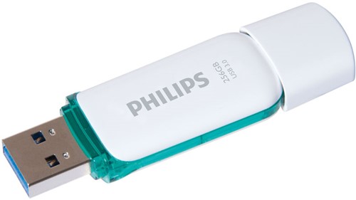 USB stick 3.0 Philips Snow 256GB groen.