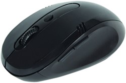 Muis Quantore optisch draadloos zwart/zilver